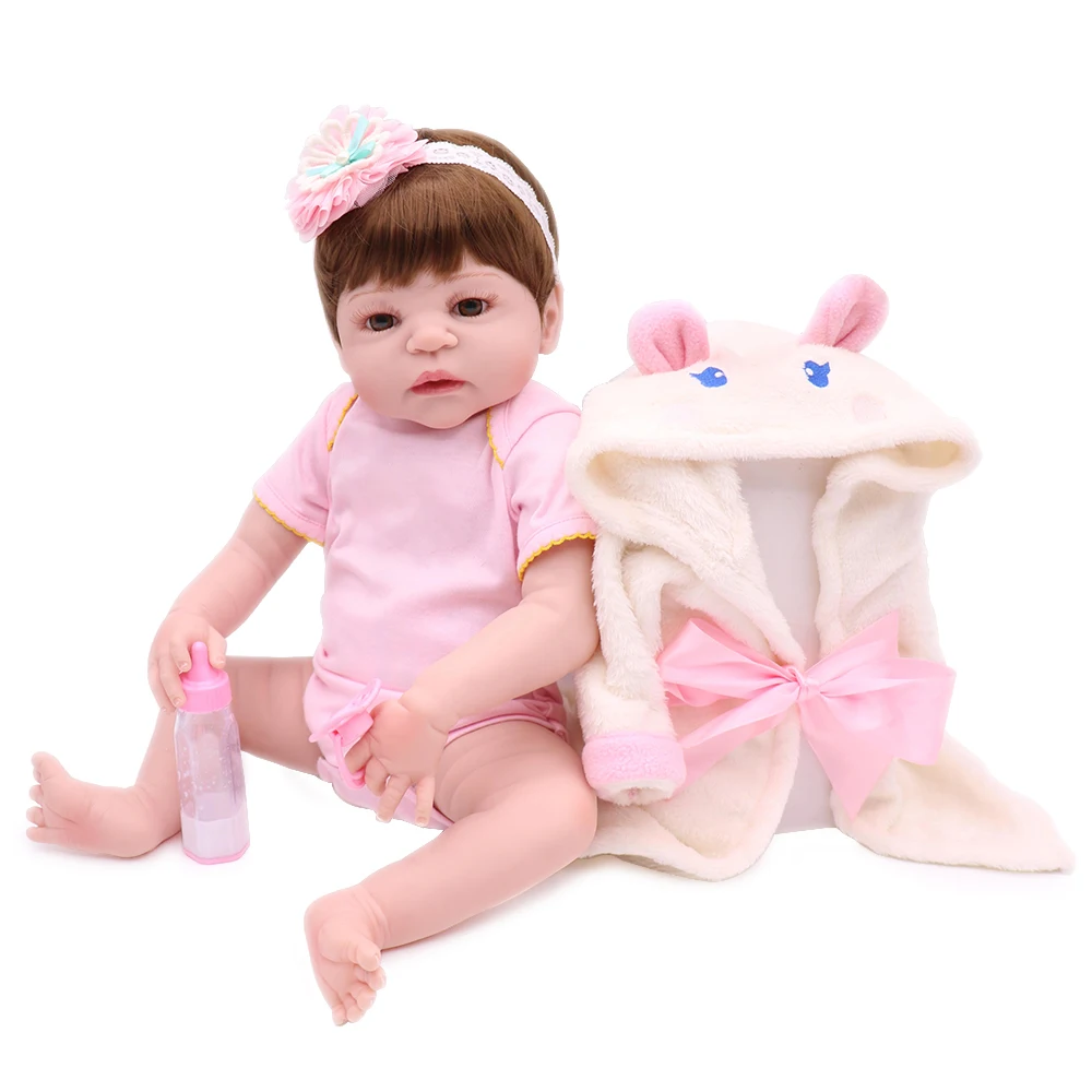 NPKDOLL Reborn Baby Dolls полностью виниловые Силиконовые мягкие игрушки для ванной