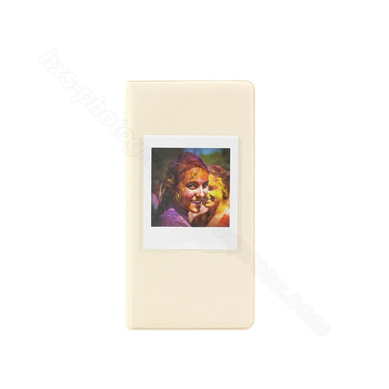 Квадратные альбомы чехол для Fujifilm Instax квадратный край бумага для Fujifilm Instax квадратный SQ6 SQ10 камера, Instax Share SP-3 принтер - Цвет: 64P Beige