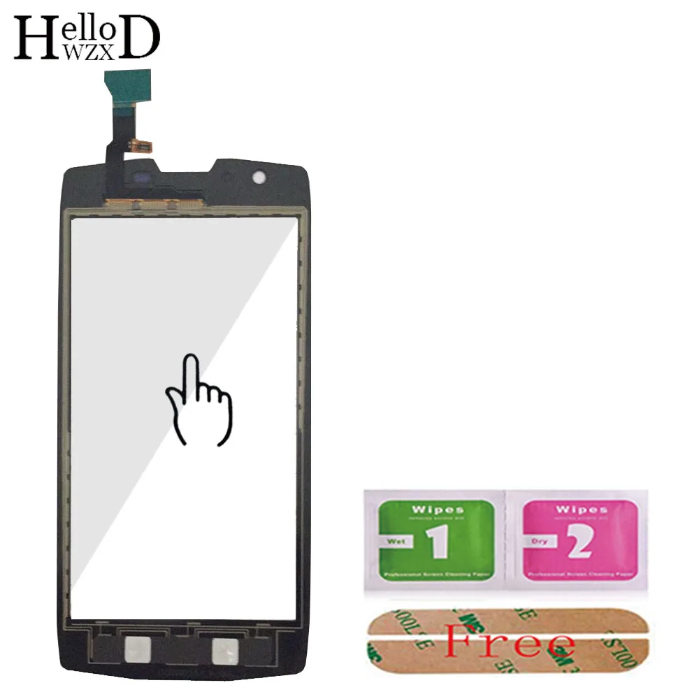 Сенсорное стекло HelloWZXD 5 0 дюйма сенсорный экран дигитайзер панель переднее для