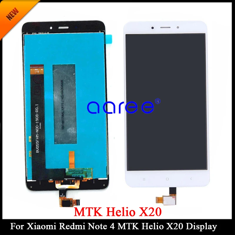 100% протестированный класс AAA для Xiaomi Redmi Note 4 ЖК-дисплей ЖК-экран сенсорный