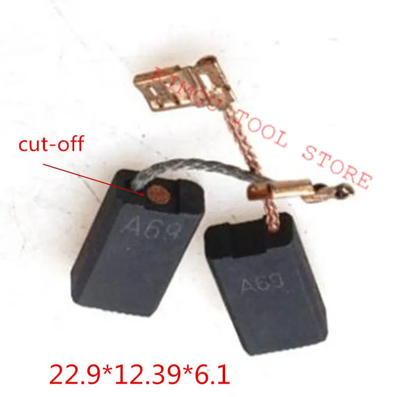 2 пары углеродных кистей 1617014138 для BOSCH GBH5 38D GBH5400 GBH500 38X GSH388 GSH388X 40D GSH500GSH5 TSH5000|carbon