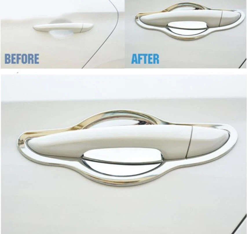 Аксессуары подходят для 2015 HYUNDAI SONATA LF хромированная дверная ручка чаша крышка