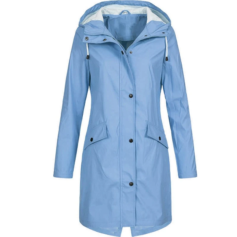 Женская длинная куртка Vertvie ветронепроницаемая для альпинизма и велоспорта на