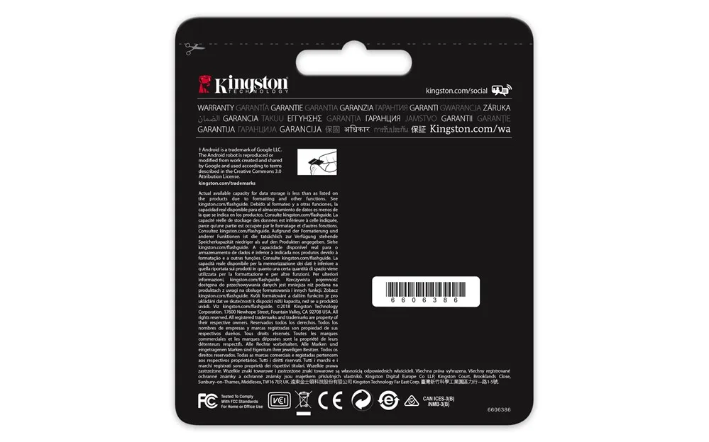 Kingston Technology Canvas Go! 64 ГБ MicroSDXC класс 10 UHS-I 90 Мб/с 45 МБ/с | Компьютеры и офис