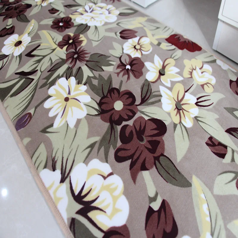3 pcs/set Large Size Coral Fleece Tapete Anti Slip Bathroom Kitchen Carpet Doormat Soft Floor Mat Rugs for Kitchen Salle De Bain images - 6