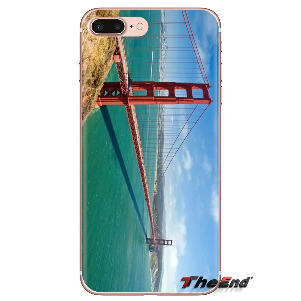 Прозрачный ТПУ чехол Чехлы для Samsung Galaxy A3 A5 A7 A9 A8 Star A6 Plus 2018 2015 2016 2017 Золотые ворота