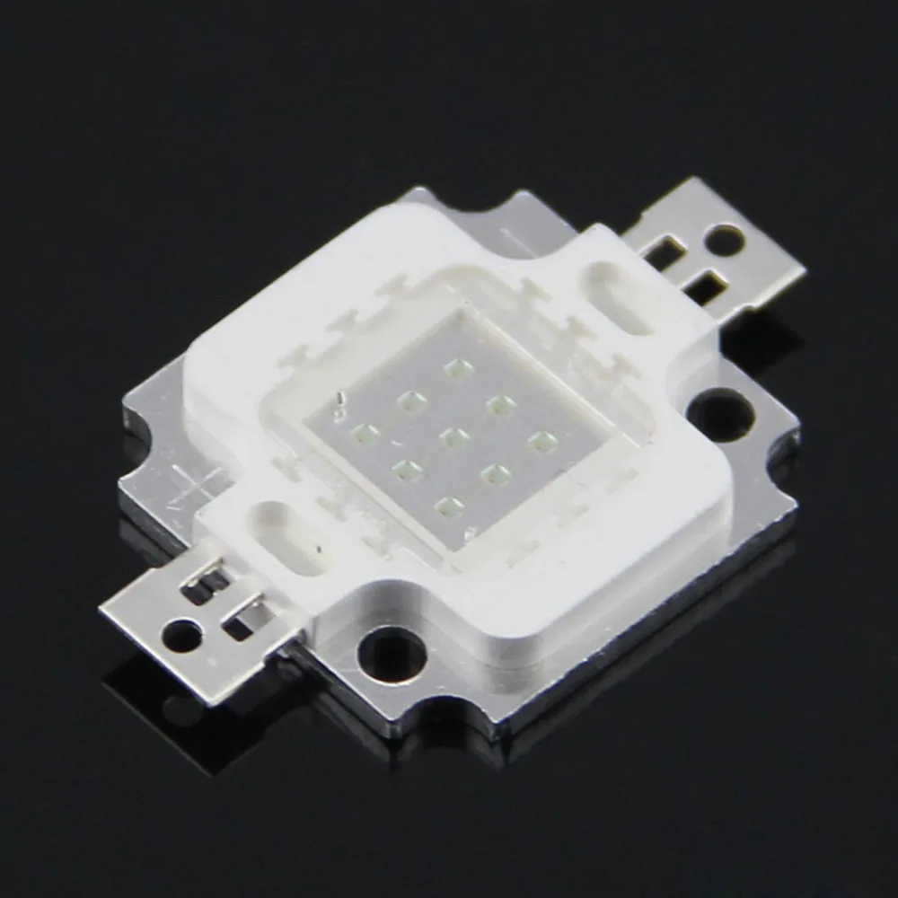 10 шт./лот Вт LED SMD Чип фиолетовый (ultra violet)/красный/зеленый/желтый/rgb/белый/теплый