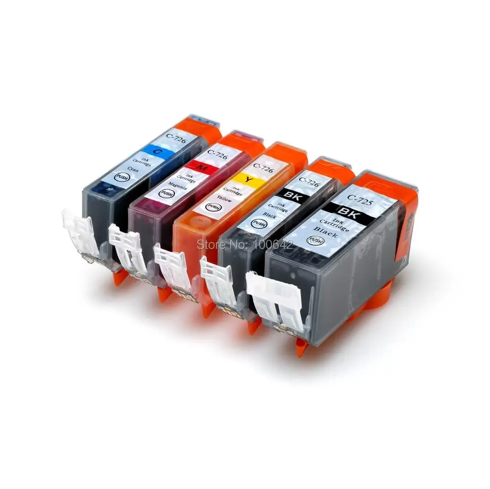 5 шт. картриджи для принтера Canon PIXMA MG8170 MG6170 MG5270 MG5370 IP4870 IP4970 IX6560 MX886 | Компьютеры и