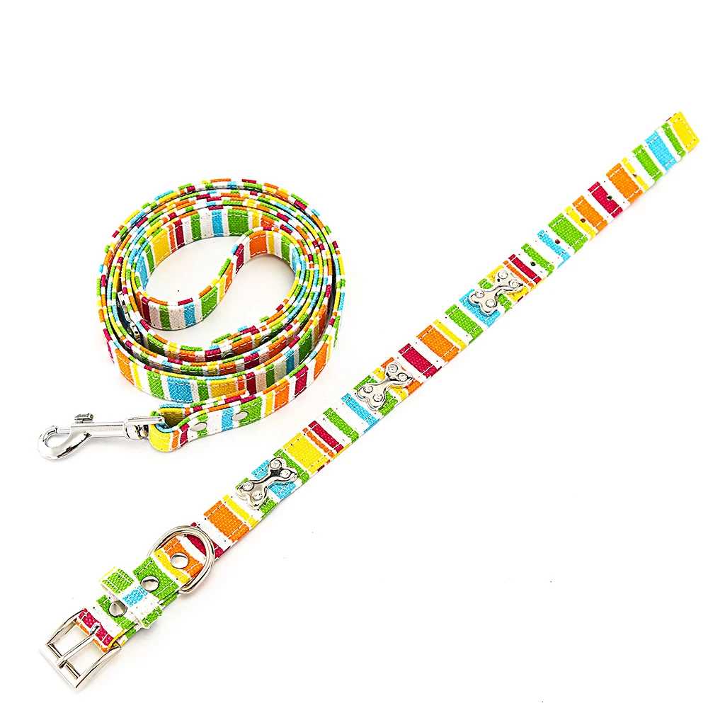 Поводок для собак поводок маленьких средних и больших ошейник ошейники щенков