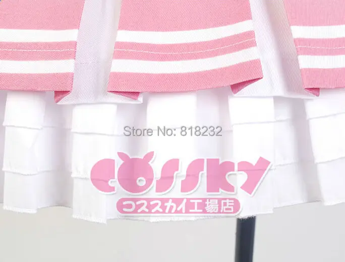 Платье футболка для чарлидинга Love Live Takaramonos Minami kotory Униформа аниме костюмы