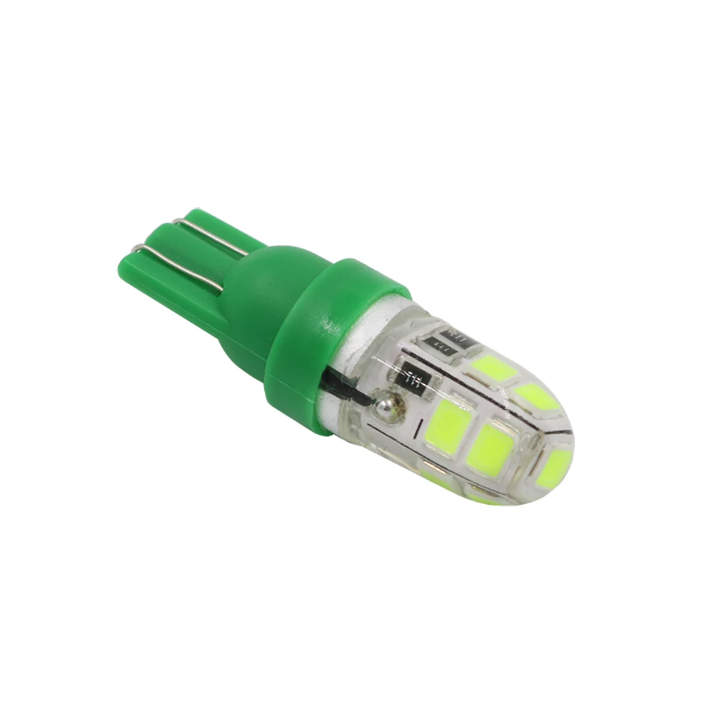 Y 50X T10 силиконовая W5W Светодиодная Лампа 194 9smd новая 2835 автомобильная светодиодная