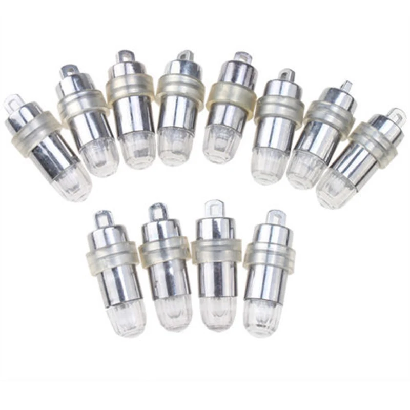 Мини RGB 10x LED вечерние воздушные шары светильник s украшение белый для бумажных