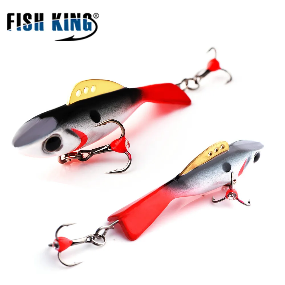 4 шт льда Swimbait металла погружная блесна воблеры Жесткий Искусственные 17g 8 5 см