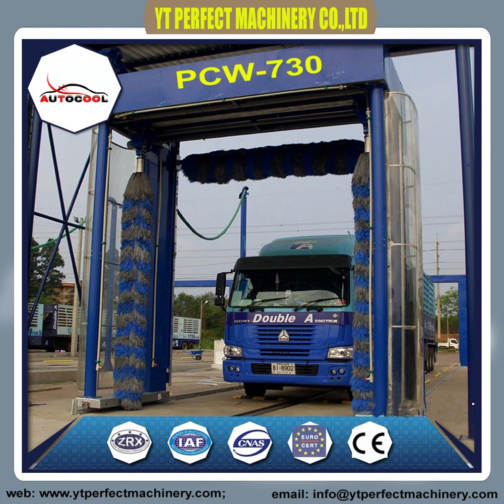 PCW 730 автоматическая стиральная машина для автобусов и грузовиков|truck wash machines|machine