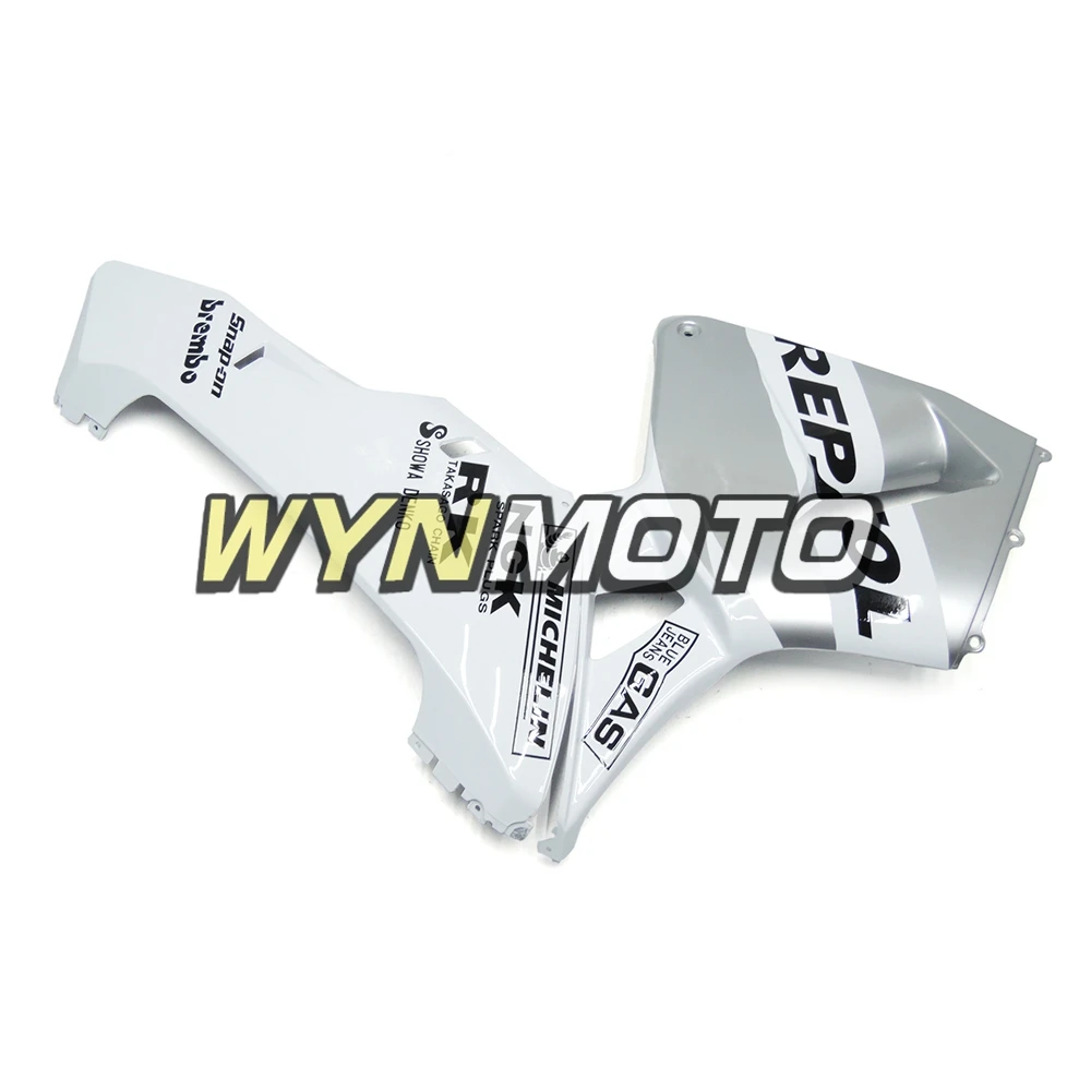 Полностью из АБС пластика для впрыска обтекателей CBR600RR F5 2005 2006 05 06 мотоцикл белый