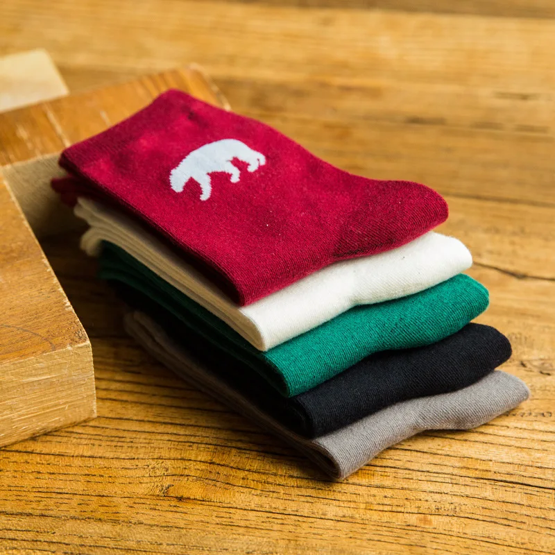 Носки мужские длинные хлопковые с принтом Осень-зима 2017 | Мужская одежда