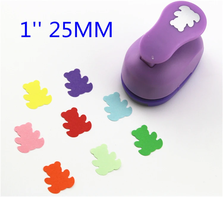 

free ship 1'' Bear paper cutter scrapbooking punches paper punch eva foam punch child diy craft punch scrapbookS293717