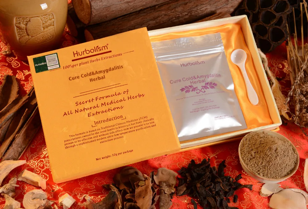 Hurbolism yeni güncelleme soğuk algınlığı ve Amygdalitis bitkisel ilaç tozu tedavi soğuk, boğaz ağrısı, ateş, kas ağrısı, durdurma öksürük.