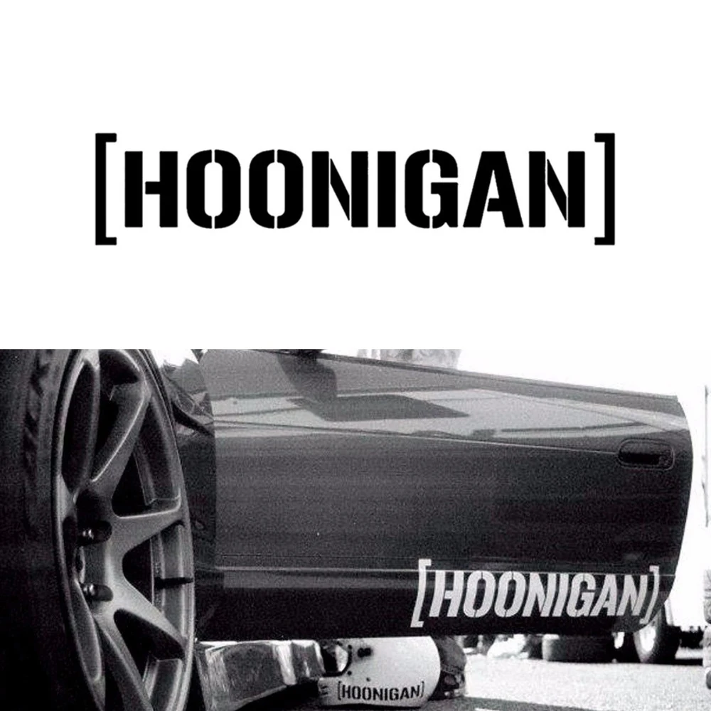 50*10,5 см HOONIGAN автомобильные наклейки отражающие наклейки на бампер автомобиля s мотоцикл Стайлинг автомобиля украшения двери тела наклейки на окна