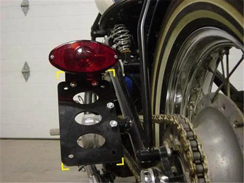 Аксессуары для мотоциклов Harley боковое Крепление кронштейн номерного знака