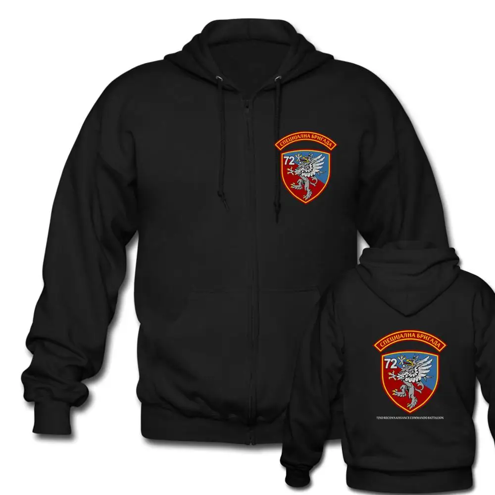 men black Толстовка с капюшоном на молнии, Германия, KSK, Норвегия, норвежский, Израиль, родезиан, Zimbabwe, SPQR, Римский Рим, JW GROM, Польша, сербийская полиция, спецназ - Цвет: men black