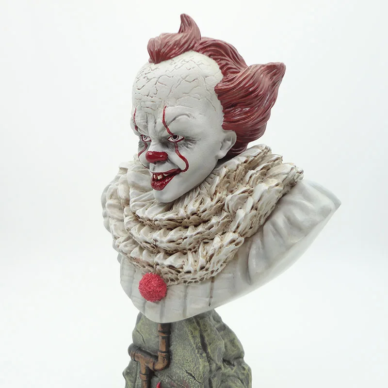 Экшн фигурка Стивена Кинга это Джокер бюст масштаб 1/8 разрисованная IT Pennywise