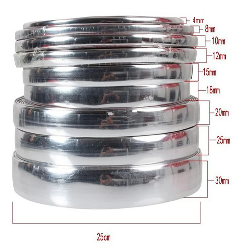 3 м автомобильный протектор бампера хромированный Стайлинг украшение Литье