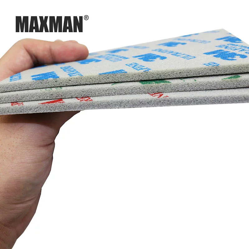 MAXMAN 3 м губка наждачная бумага 600#800#1000# для шлифовки и полировки стекла для волочения проволоки абразивный инструмент Аксессуары ручная полировка один пакет