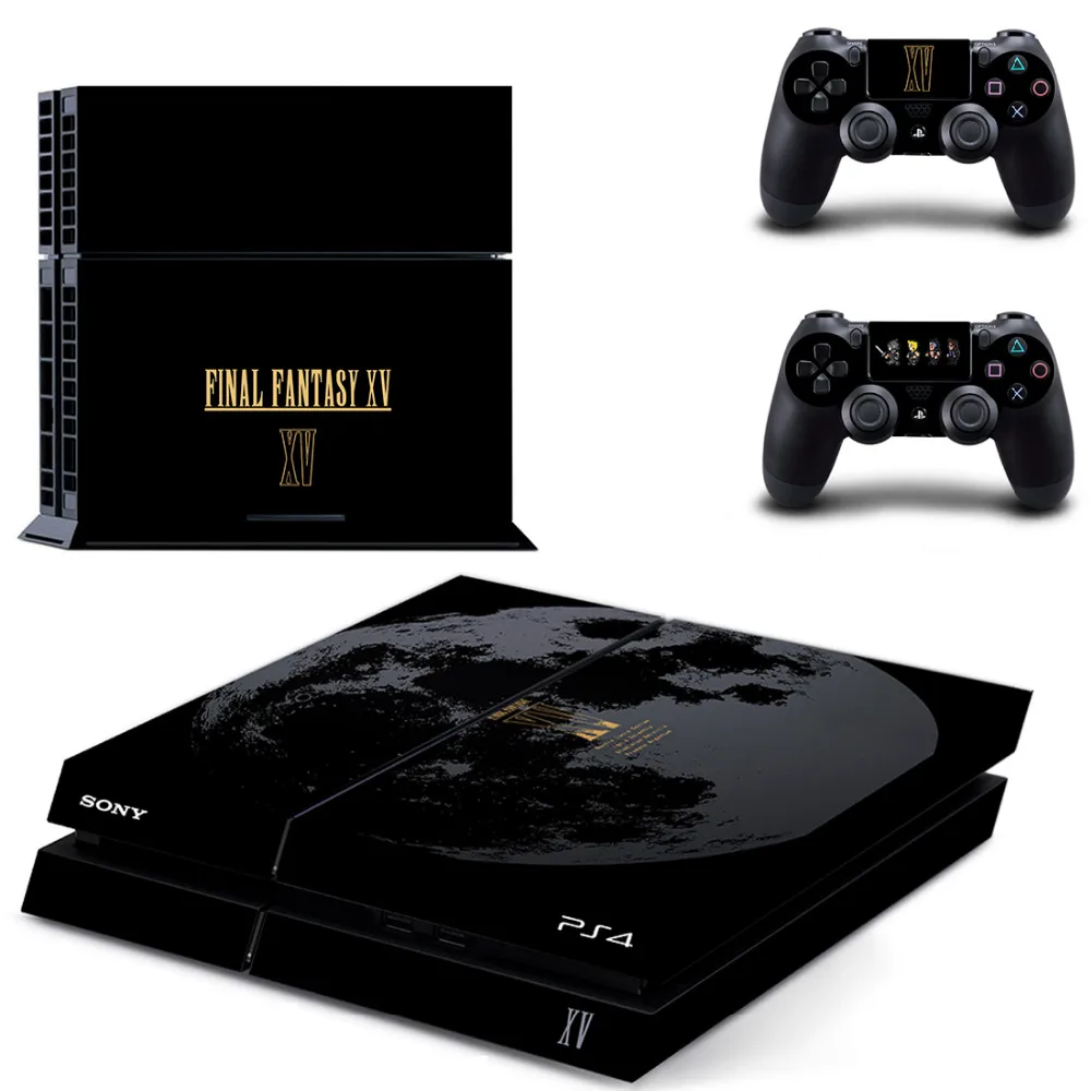 Игра Final Fantasy XV 15 PS4 переводная картинка наклейка для Sony PlayStation 4 консоли и 2
