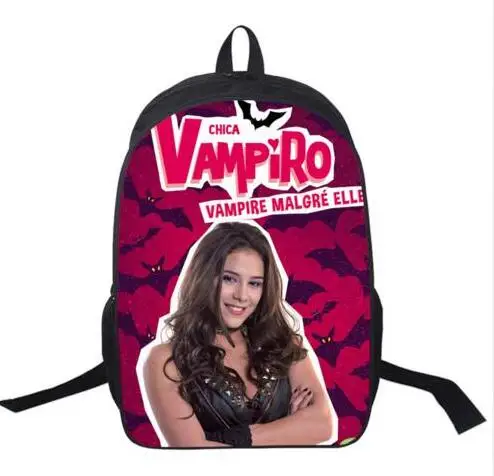 Рюкзак для ТВ-шоу Chica Vampiro / Twilight подростков девочек мальчиков школьные сумки