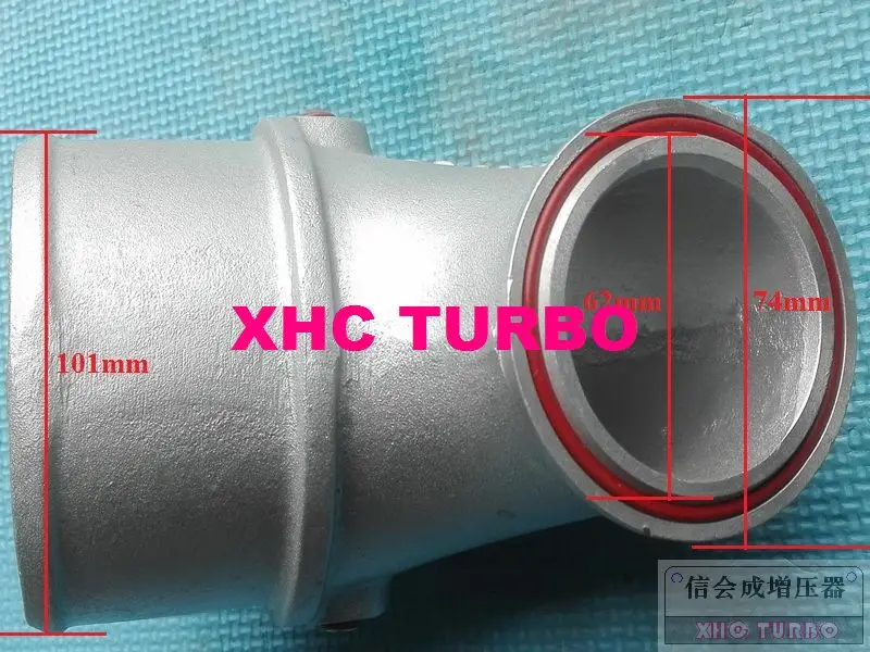 Новый турбокомпрессор HX40W ISLe 330 8.9L comp outlet Elbow Pipe 3883977 | Автомобили и мотоциклы