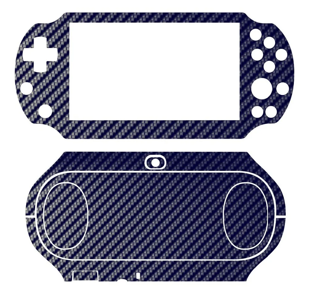 Синий Виниловый протектор из углеродного волокна для Sony PS vita 2000 PSvita PSV наклейки