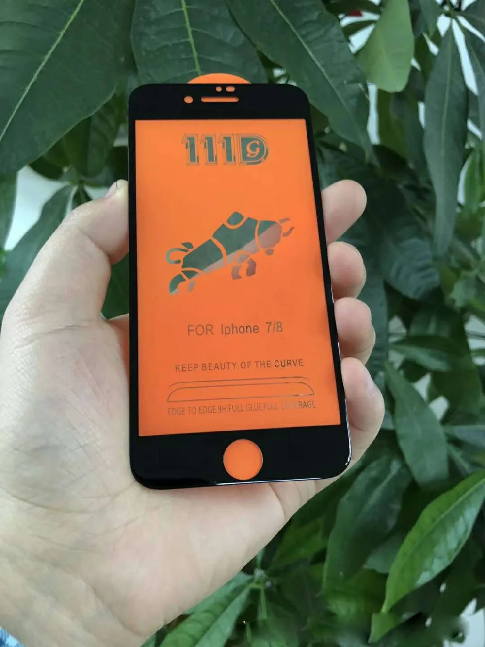 50 шт 111D полное покрытие закаленное стекло протектор экрана для iPhone 11 Pro Max XS XR X 6 7 8