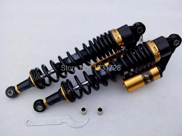 Распродажа! Воздушный Газовый амортизатор RFY черного и золотого цвета 375 мм