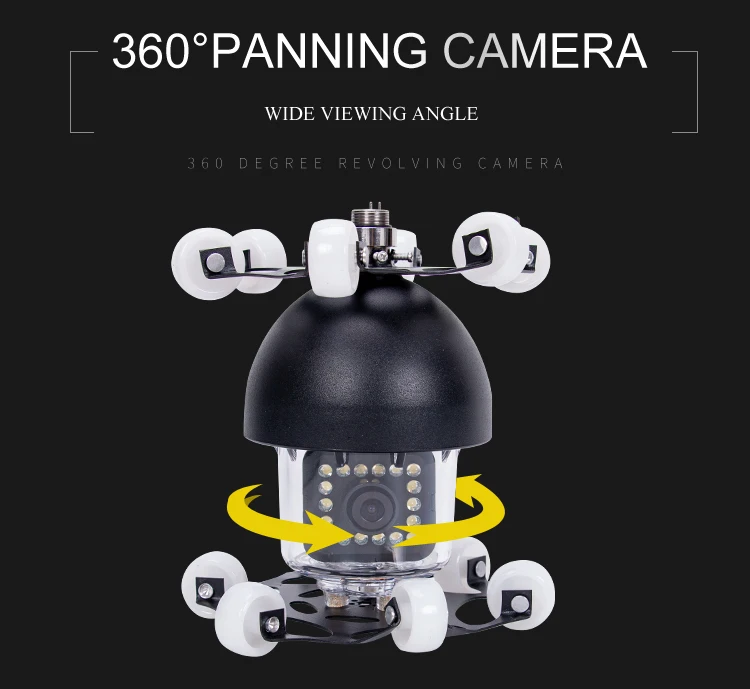 Водонепроницаемая камера для канализации WP360 система контроля дренажа труб с
