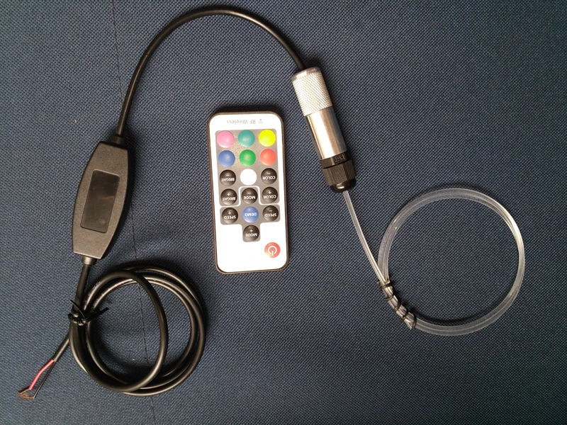 Супер яркий автомобильный волоконно оптический свет двигатель 3 Вт rgb источник