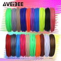 100 meters 10 color 3 d material 1 75mm abs filaments for 3d printing pen threads plastic printer consumables for birthday gift