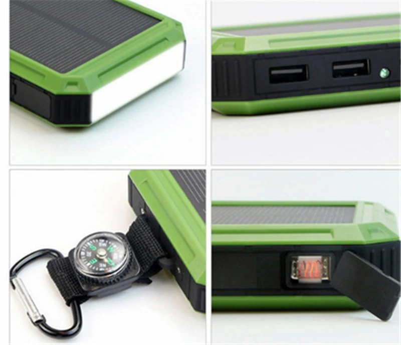 Внешний аккумулятор на солнечной батарее 20000 мАч|Солнечные элементы| |