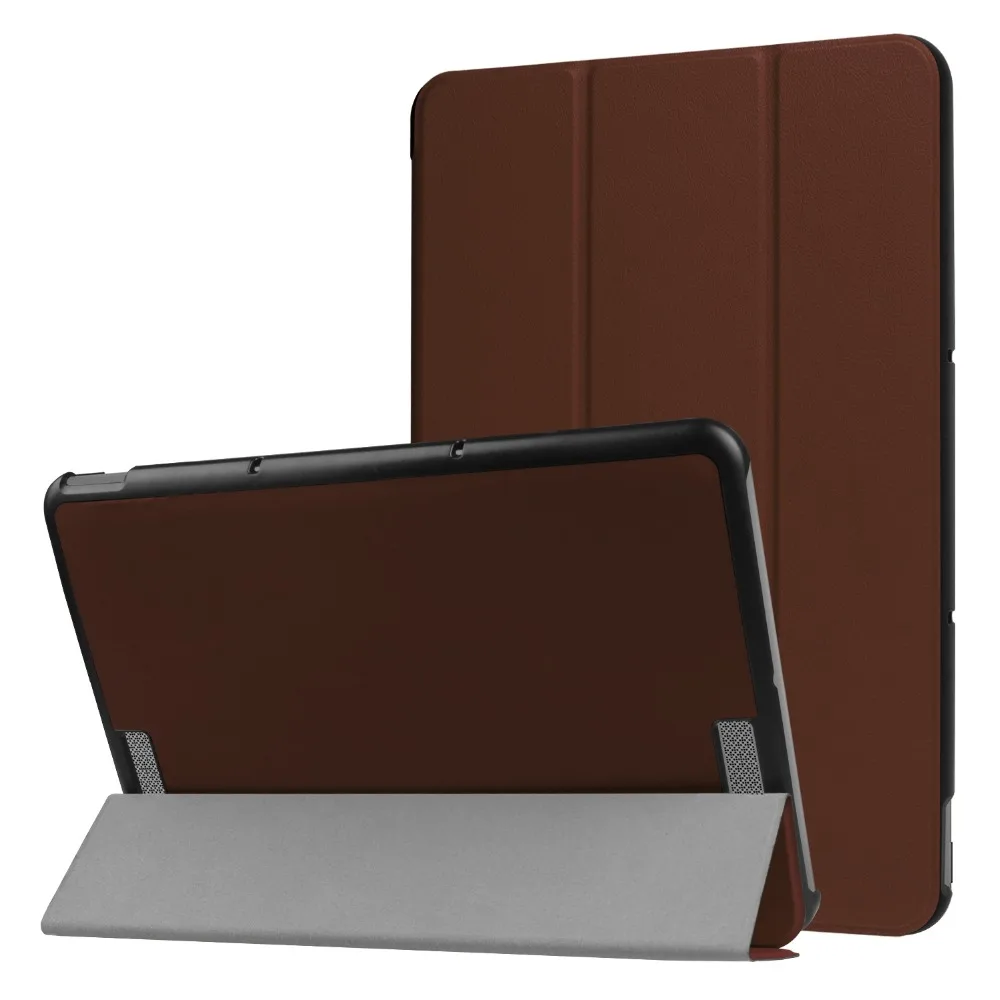 Чехол книжка из искусственной кожи для ASUS Transformer Book T101HA тонкий чехол подставка
