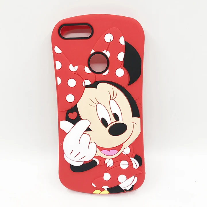 New Minnie Для huawei P умный чехол, силиконовый милый 3D единорог, кот, мультяшный мягкий чехол, чехол для телефона для huawei P Smart FIG-LX1 PSmart 5,65 - Цвет: New Minnie