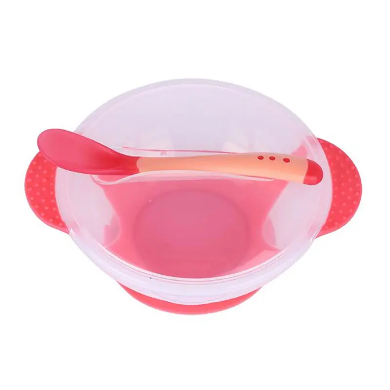 Детская Индукционная ложка с температурой вилка пищевая добавка для ребенка