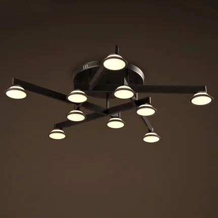 LED Освещение в помещении Nordic современный потолочный светильник творческий