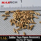 5 шт.компл. масштаб 16, пули, модель пистолета MP40, медные пули, Парабеллум, 9 мм для 12 дюймов, экшн-фигурки, игрушки, аксессуары