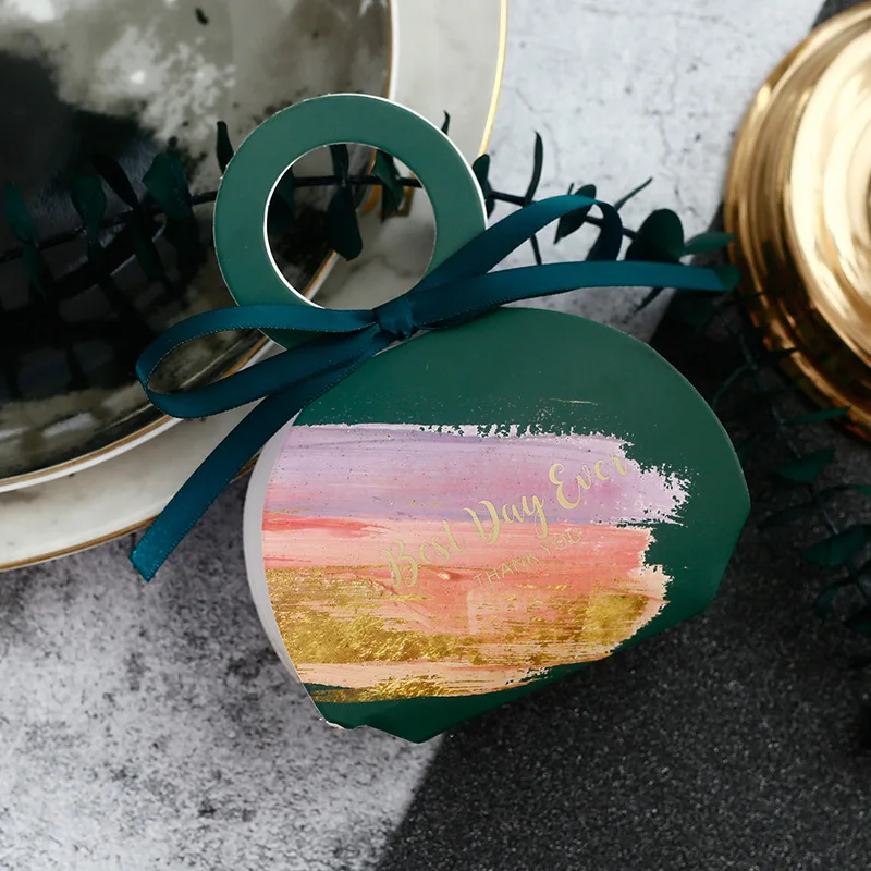 5 шт. европейская конфетная сумка французские милые свадебные сувениры