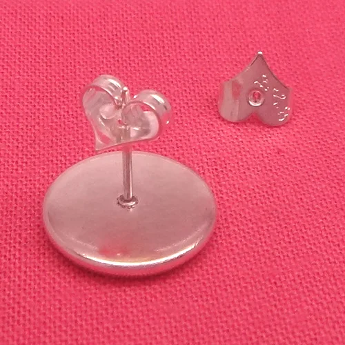 200 компл./лот посеребренные серьги-пуссеты + ленточка для головы с ушами украшения