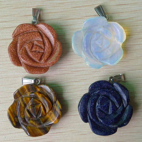 Новинка 2017 лидер продаж резные подвески в виде цветка розы из смешанного