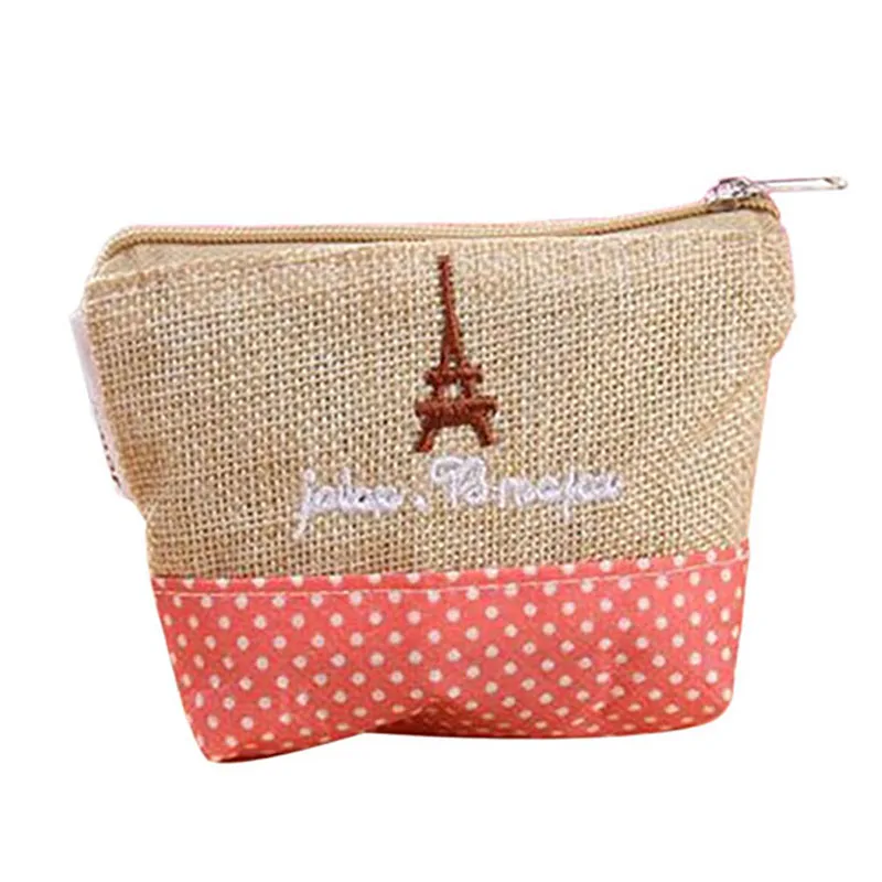 2016 новый дизайн мини кошелек для монет ретро Хлопковая Сумка сумка денег на