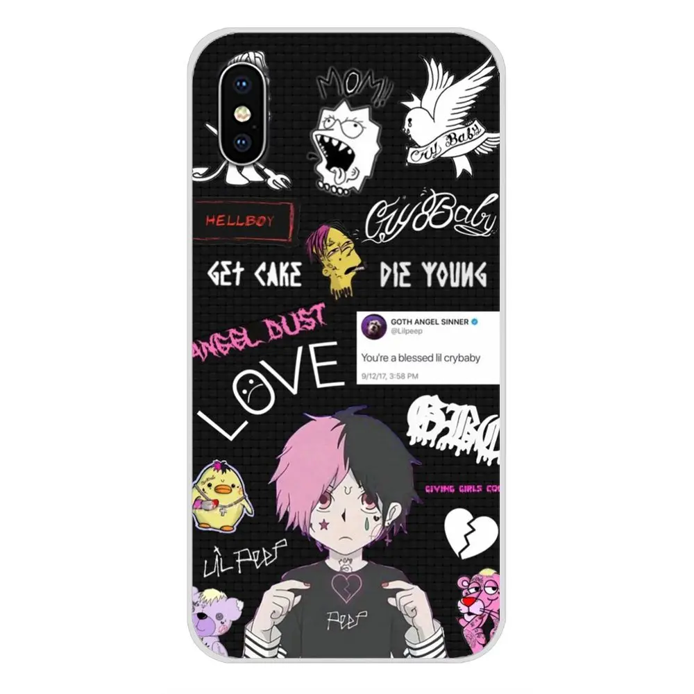images 6 Lil Peep hellboy Life is Beautiful Cry Чехол для мобильного телефона huawei P Smart mate Honor 7A 7C 8C 8X9 P10 P20 Lite Pro Plus - Цвет: images 6