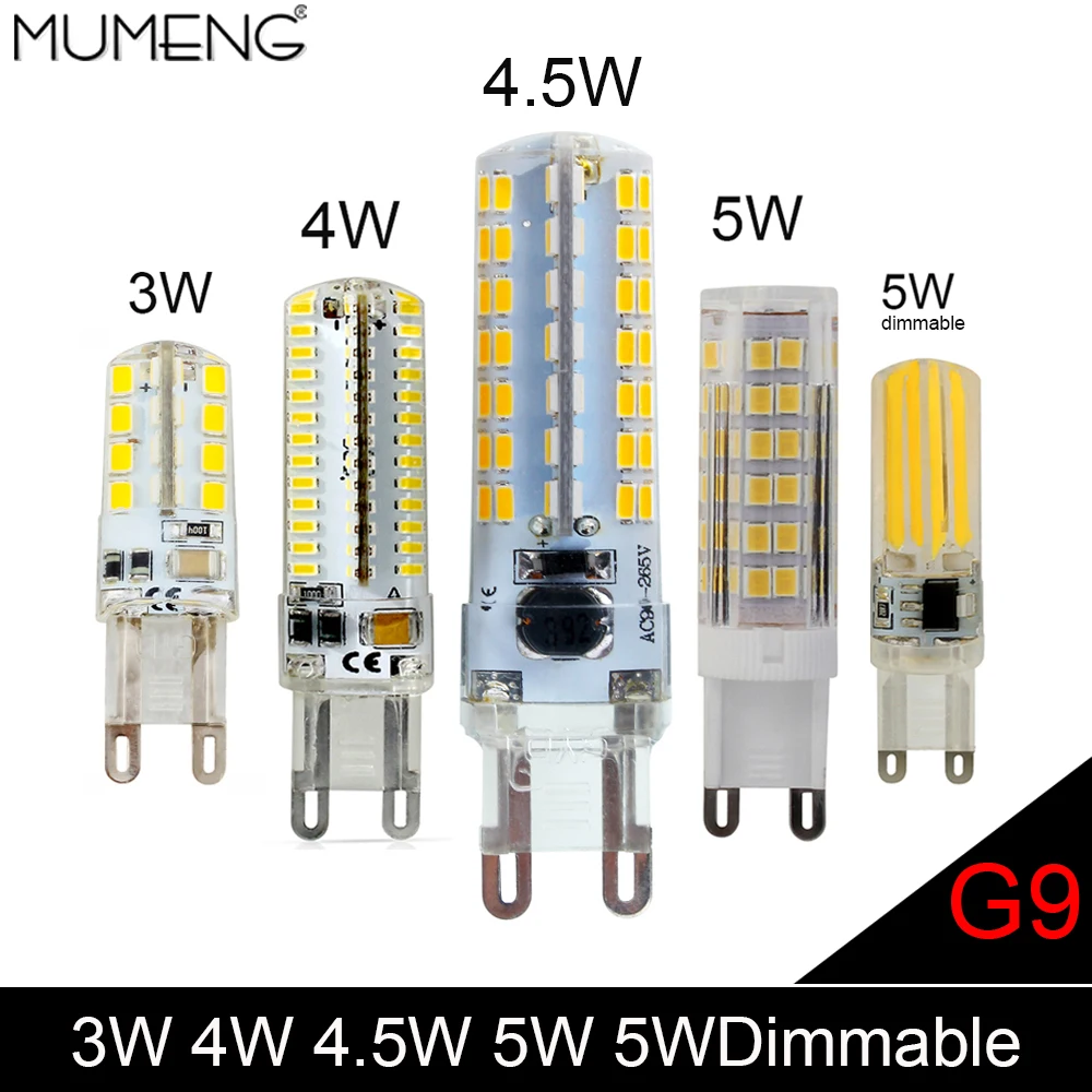 MUMENG светодиодный светильник Кукуруза E27 E14 G4 3 Вт 4 6 8 10 лампа G9 5 с регулируемой
