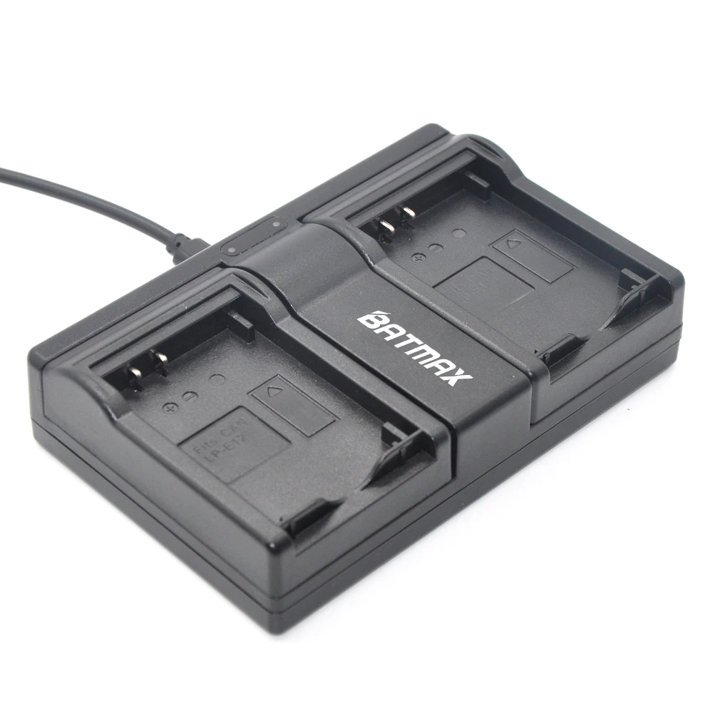 Batmax 1pc LPE12 LP-E12 LP E12 Camera Battery Charger for Canon EOS M M2 M100 100D Kiss X7 Rebel SL1 | Электроника